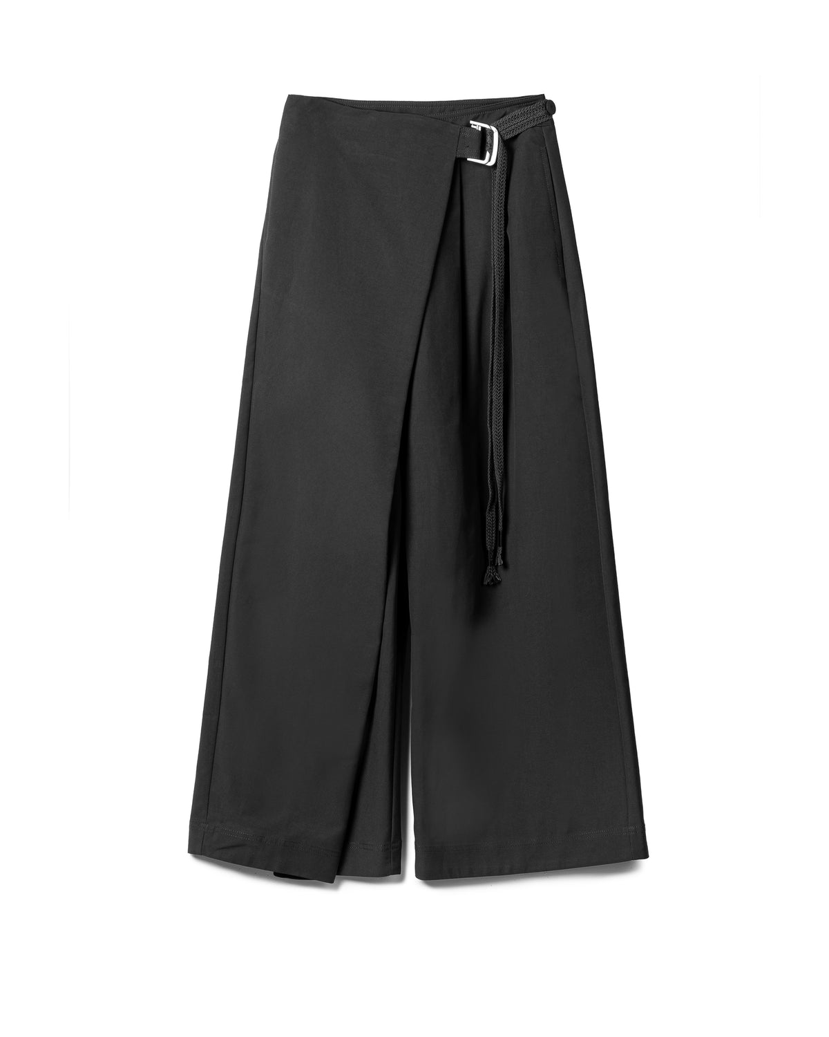 Tailored D Ring Panel Wrap Pants