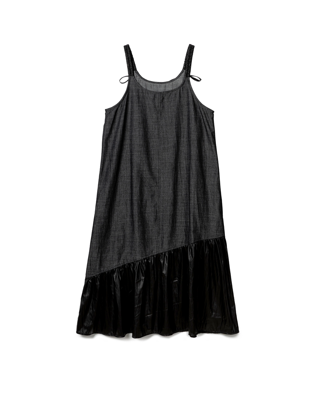 Contrasting Hem Slip Dress
