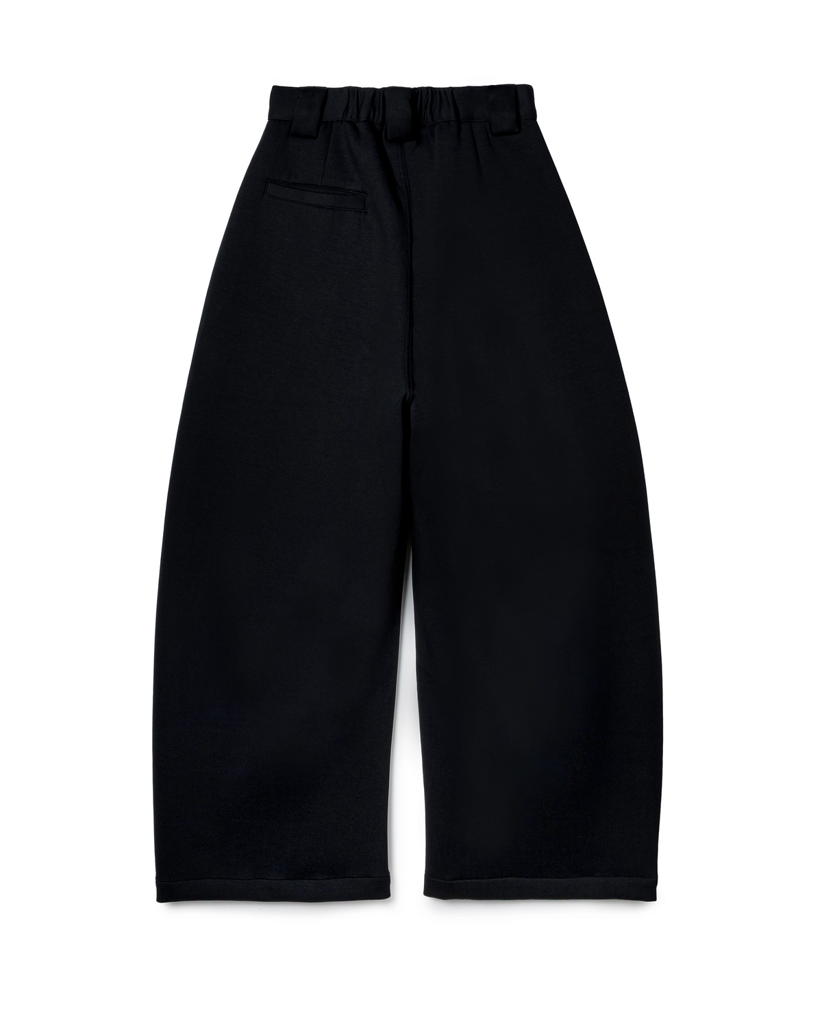 Sculptural Wide-Leg Sweatpants