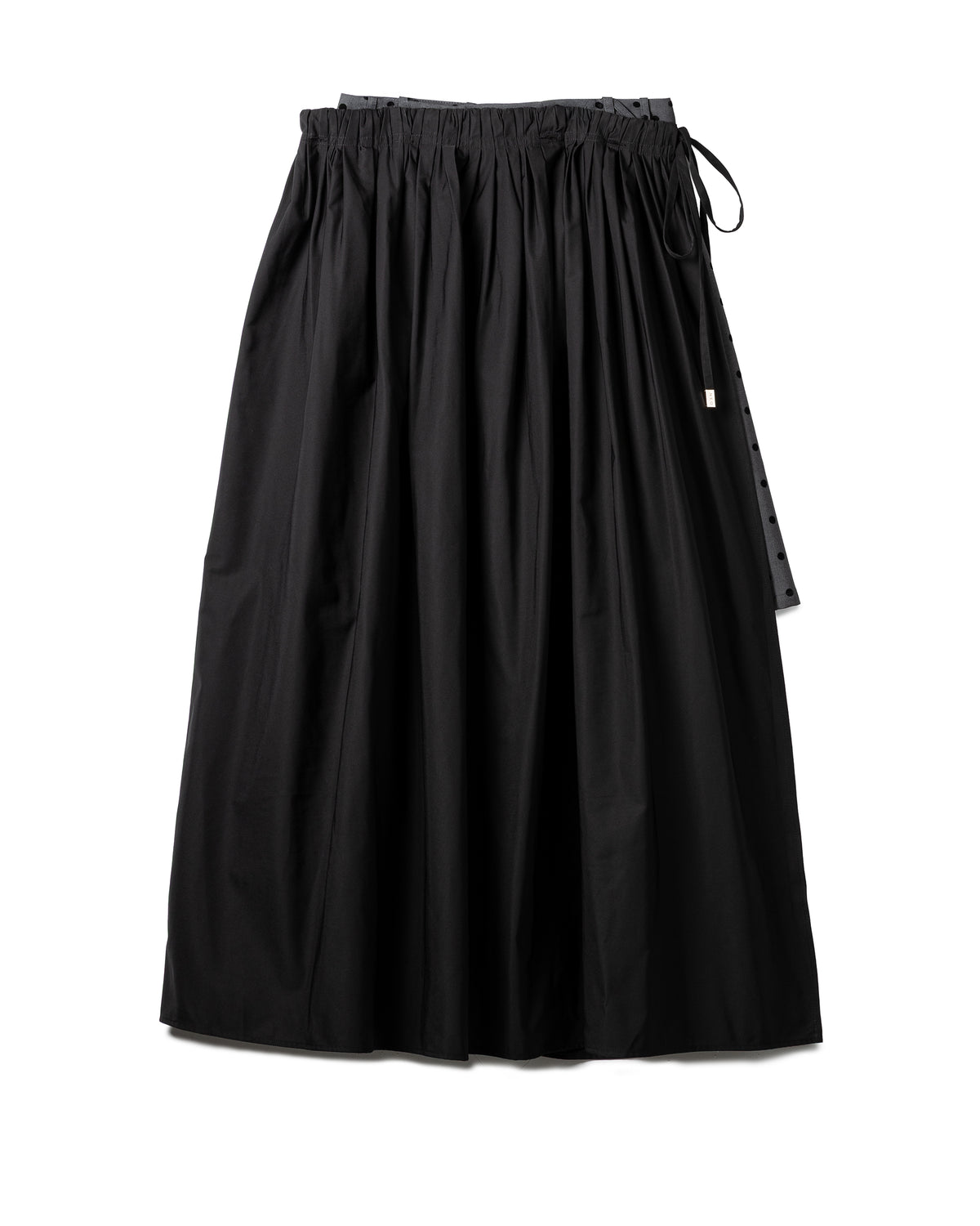 Vol.3 Ch.2 Flowing Double Layered Polka Midi Skirt