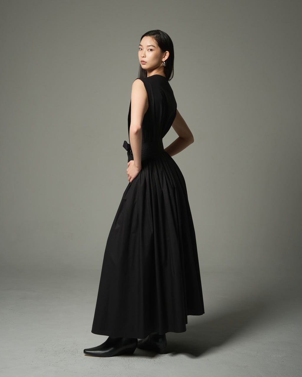 Tailored Shirt Maxi Dress