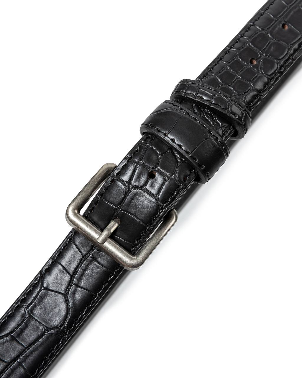 Embossed Leather Belt