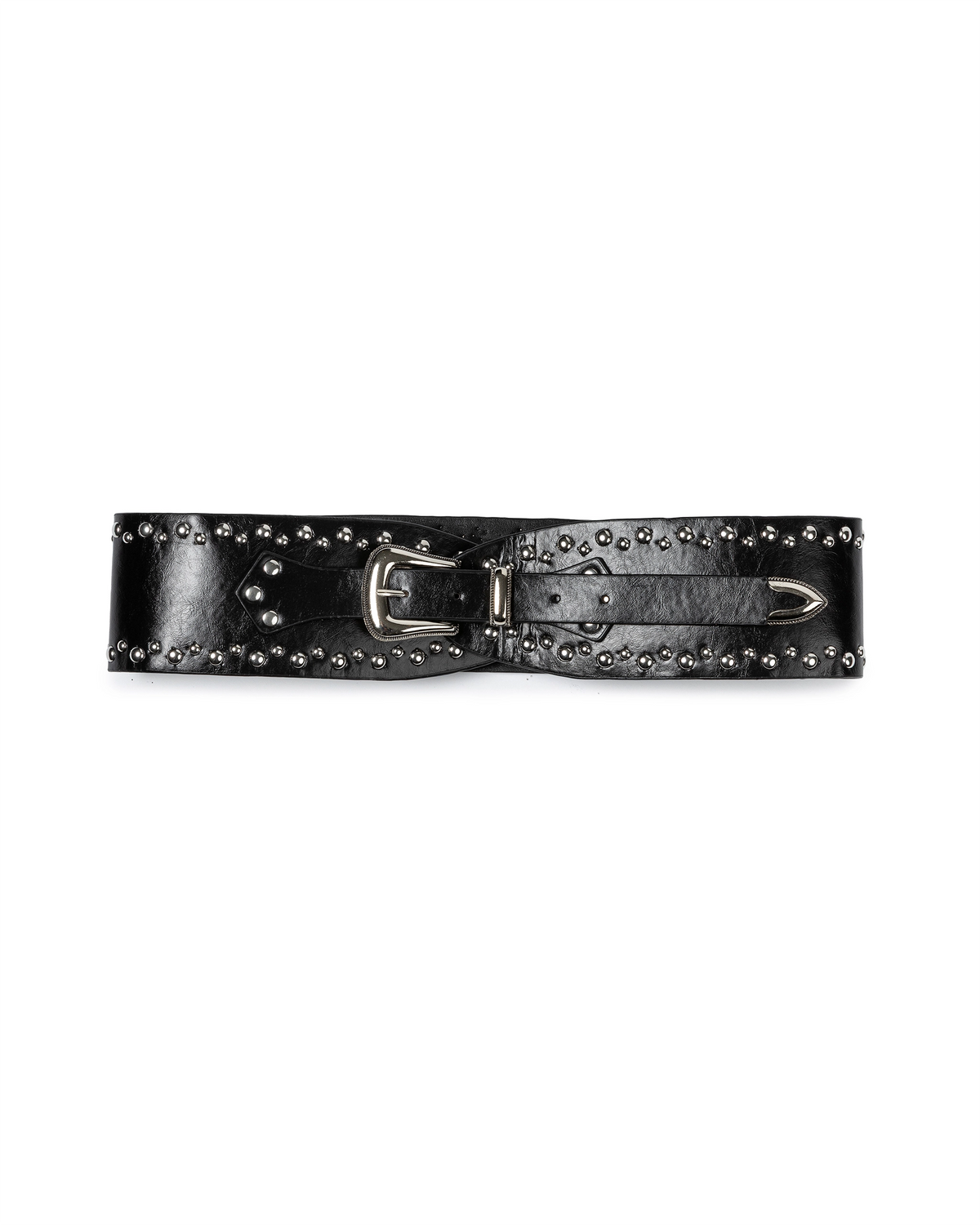 Studded Wide Belt
