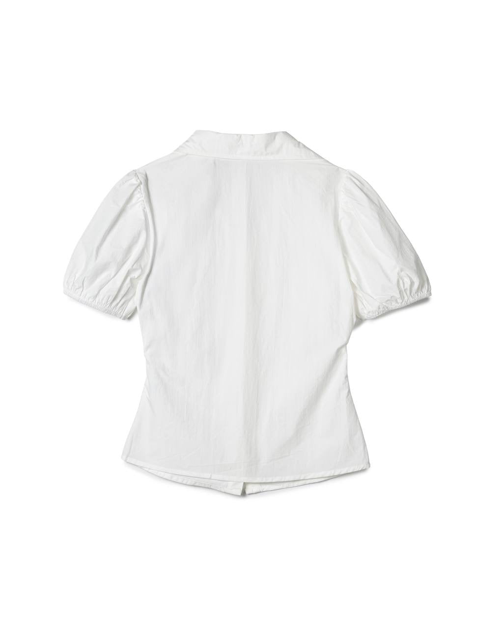 Puff-Sleeve Blouse