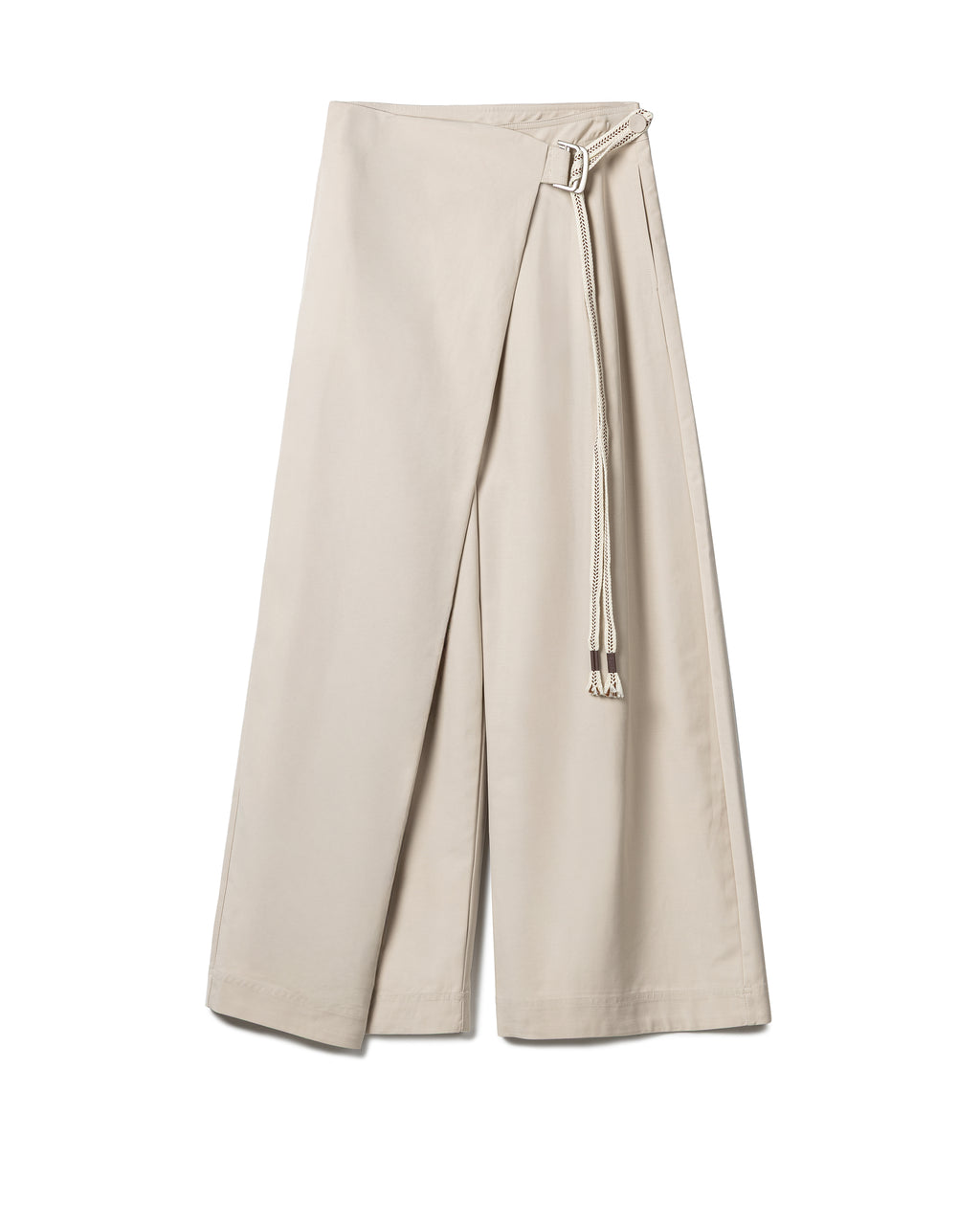 Tailored D Ring Panel Wrap Pants