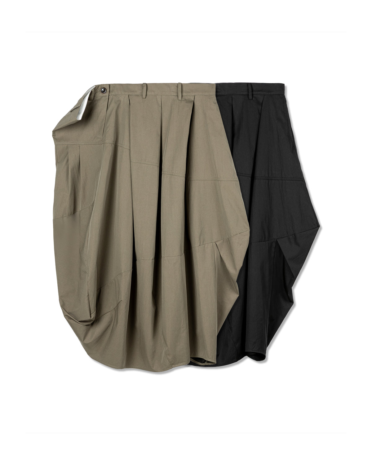 Deconstructed Panel Balloon Skirt