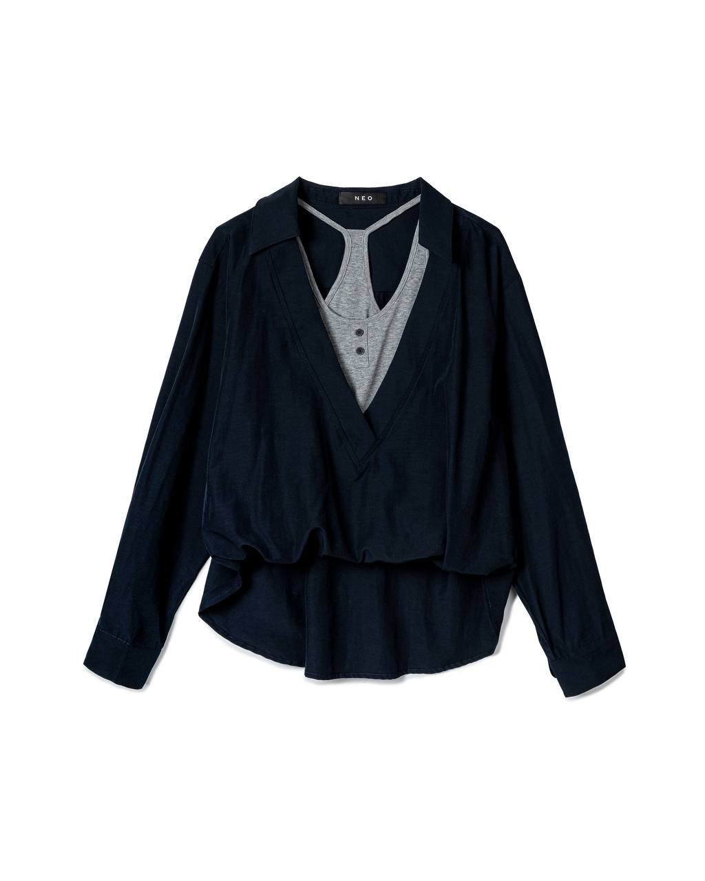 Layered Cotton Shirt