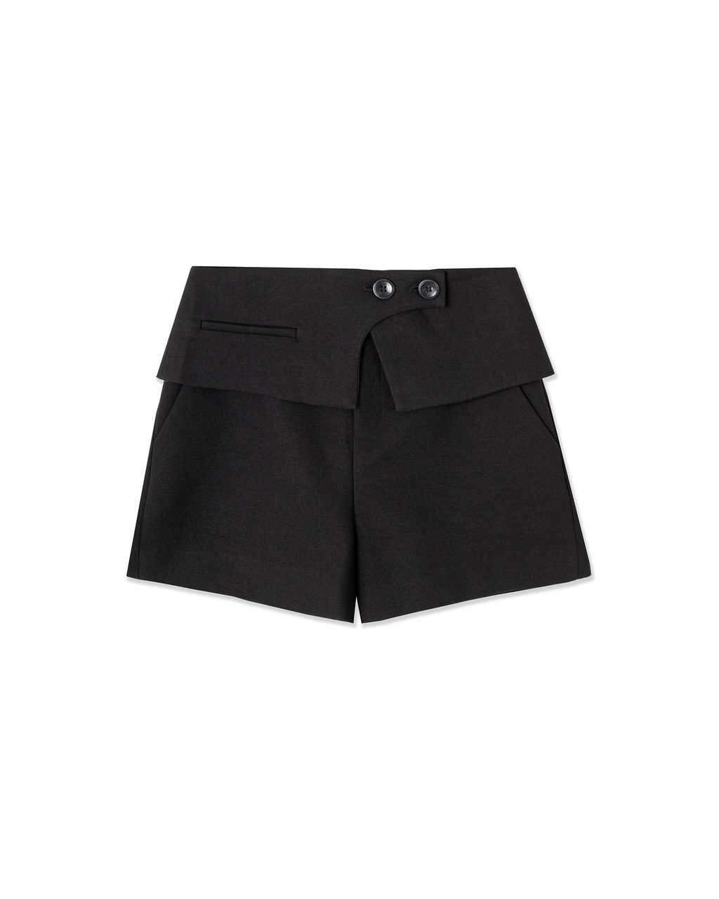 Tailored Flap Shorts