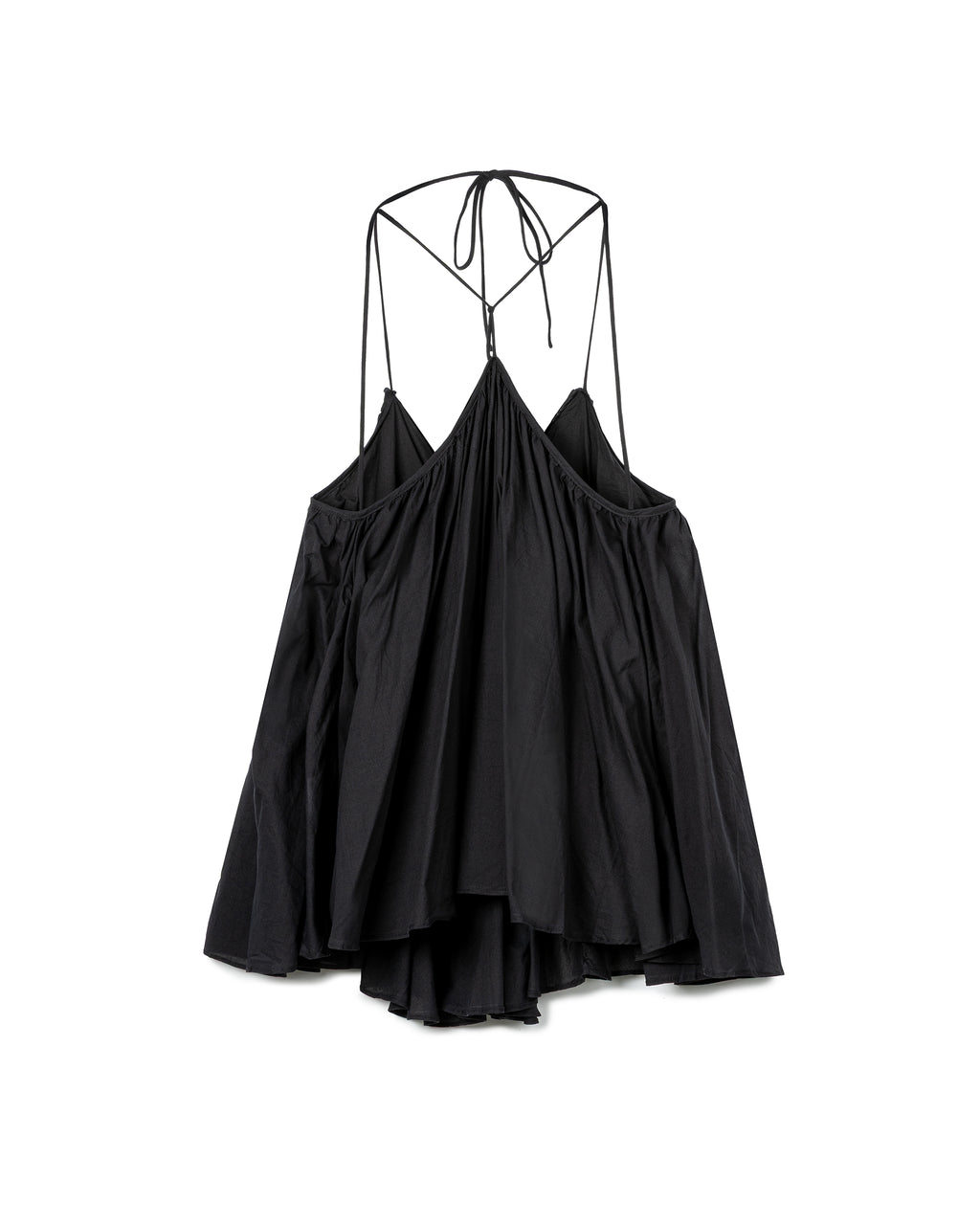 Minimal Strappy Halter Top