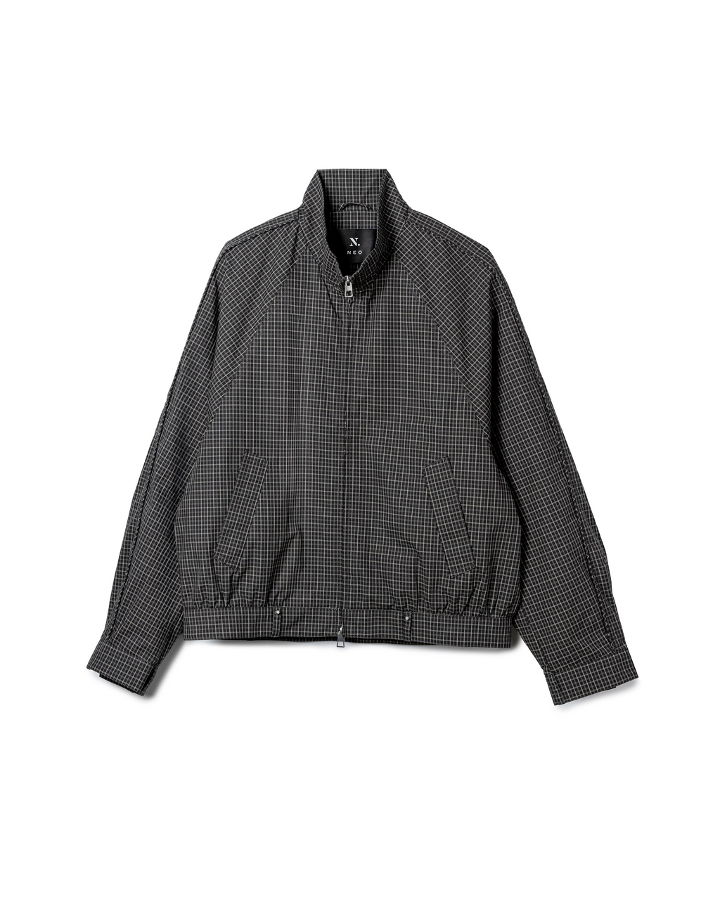 Check Half-Zip Jacket