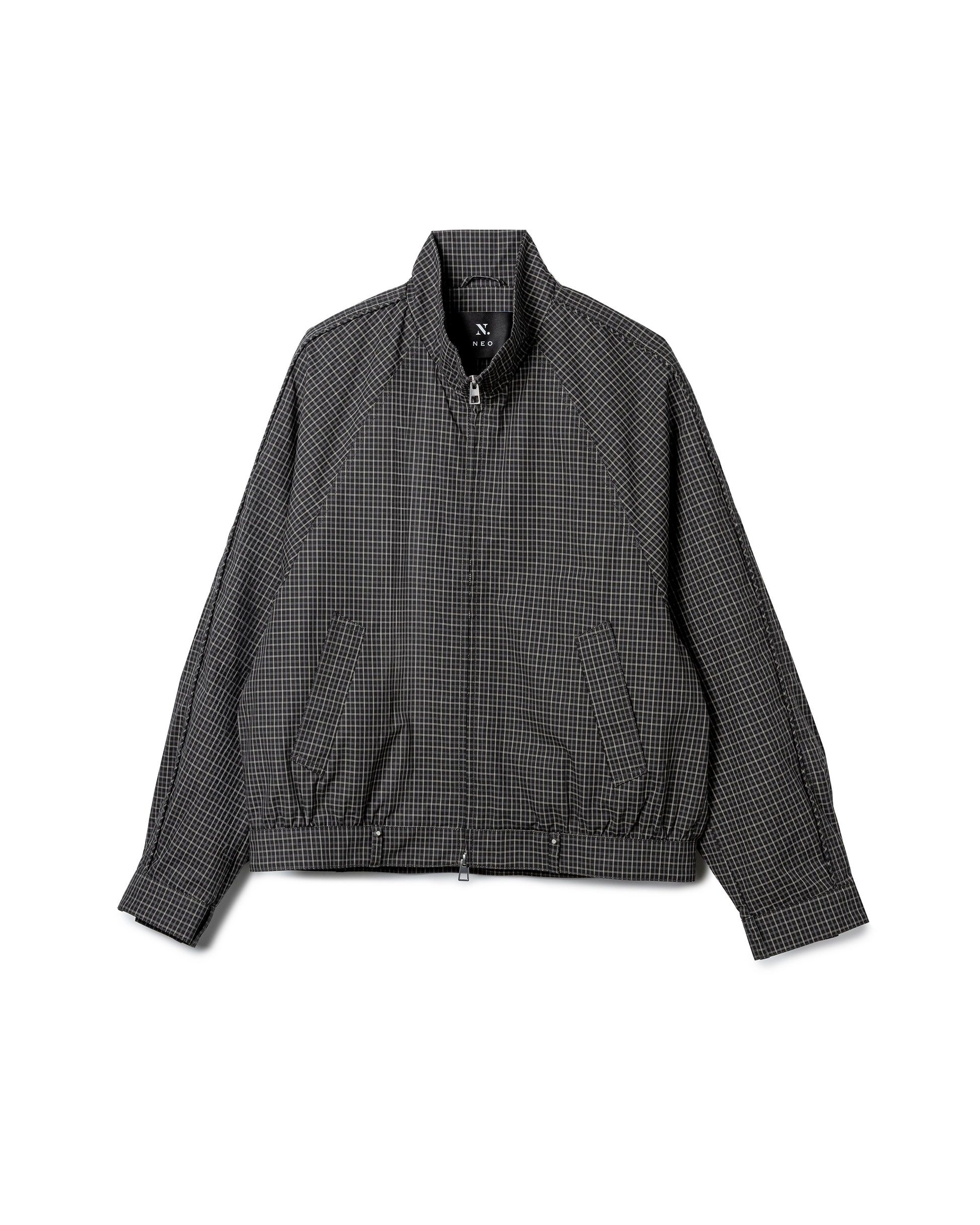 Check Half-Zip Jacket