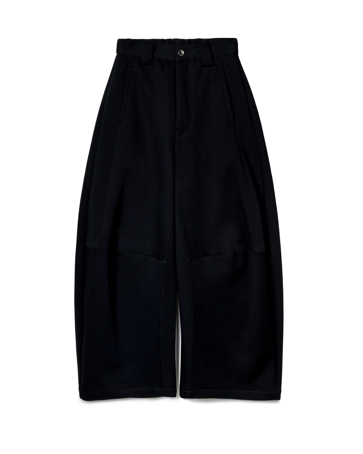 Sculptural Wide-Leg Sweatpants