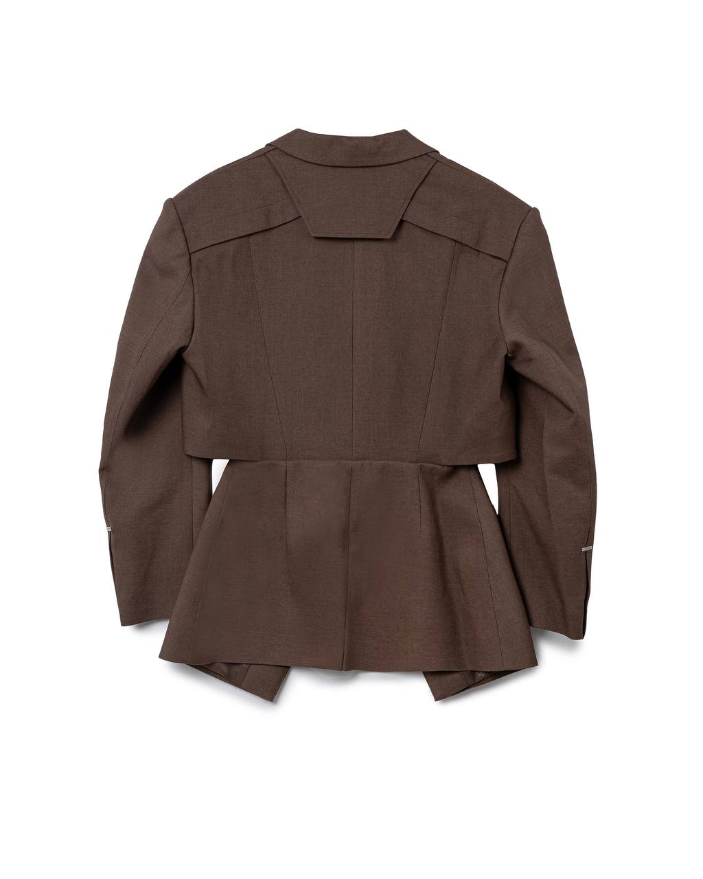 Cut-Out Tailored Blazer