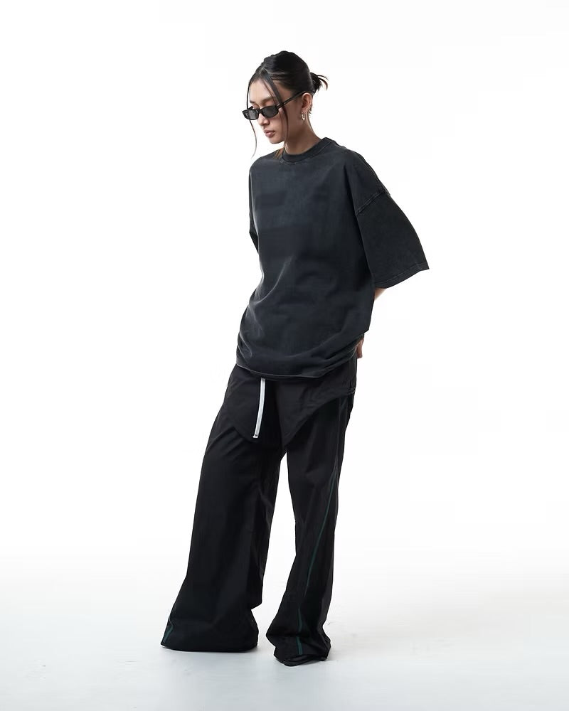 DOUBLE BACK No Logo T-Shirt Oversized