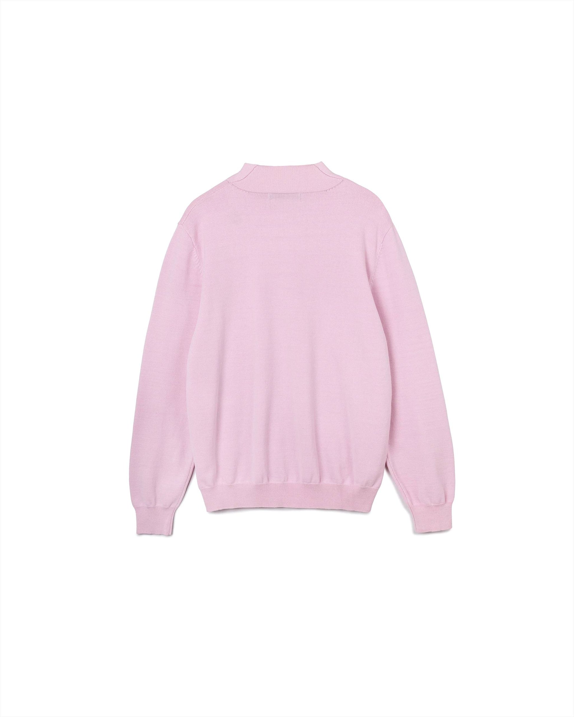 Knit Button Polo Sweater