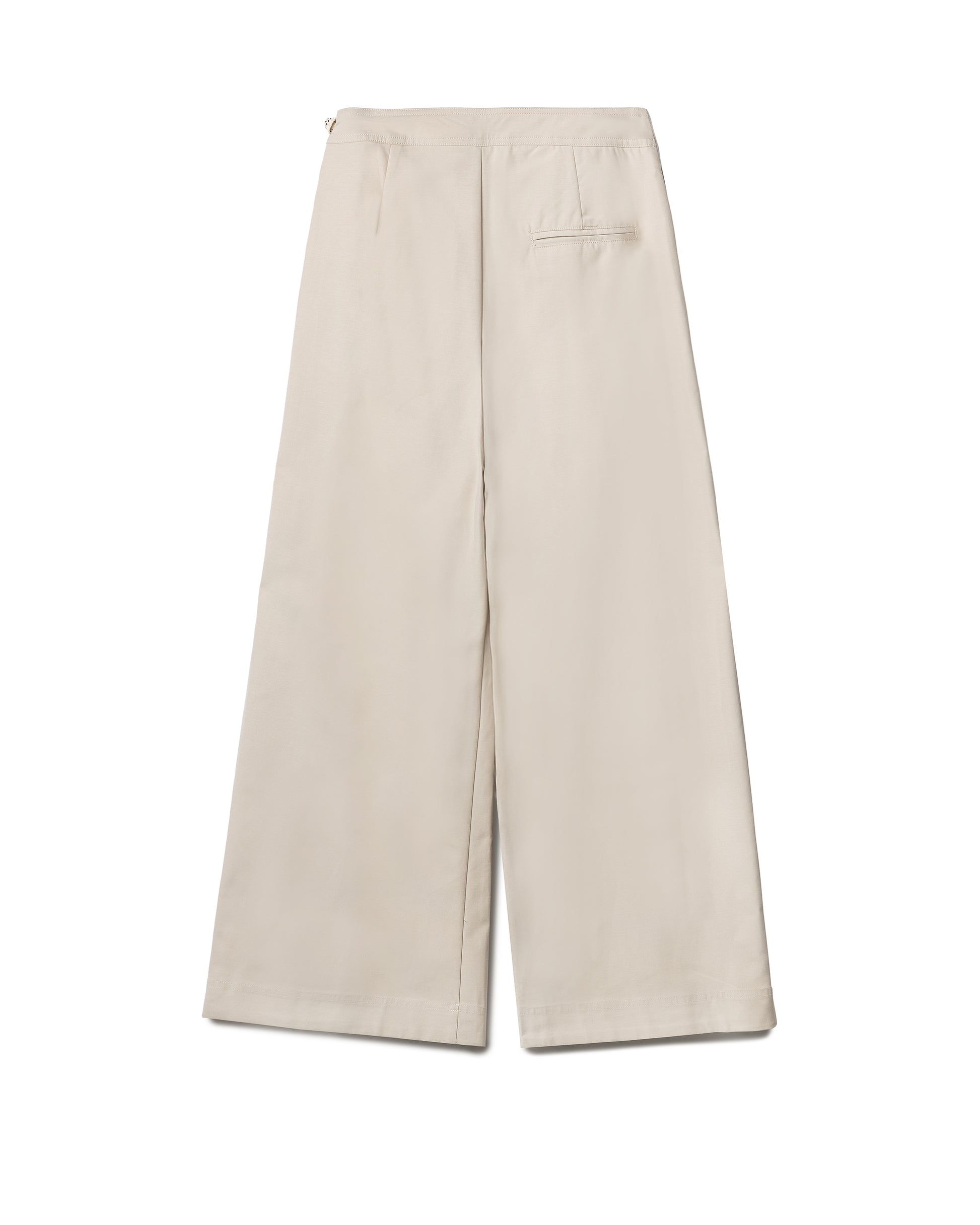 Tailored D Ring Panel Wrap Pants