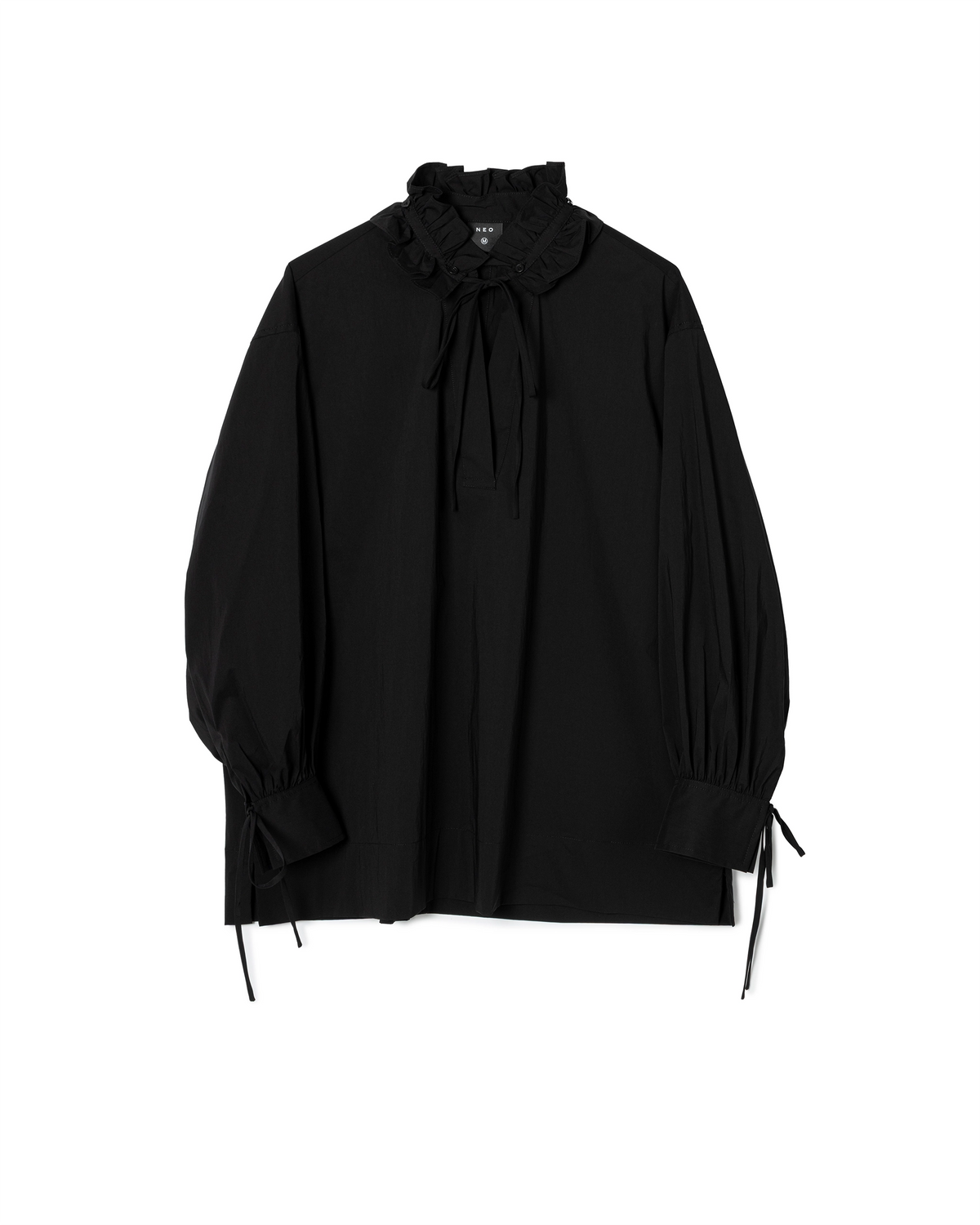 Ruffle Tie Blouse