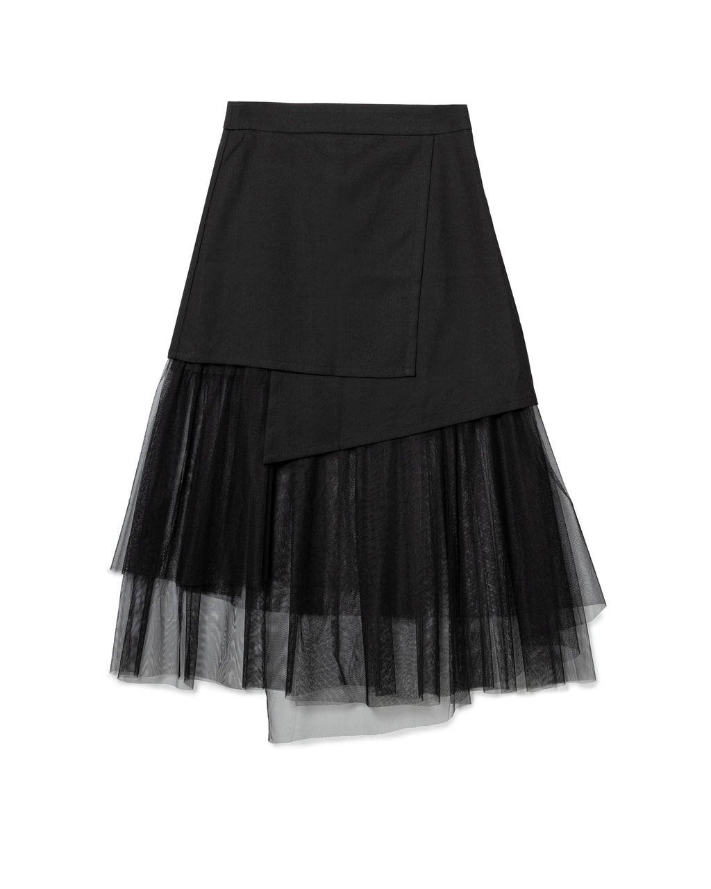 Tailored Mesh Hybrid Skirt