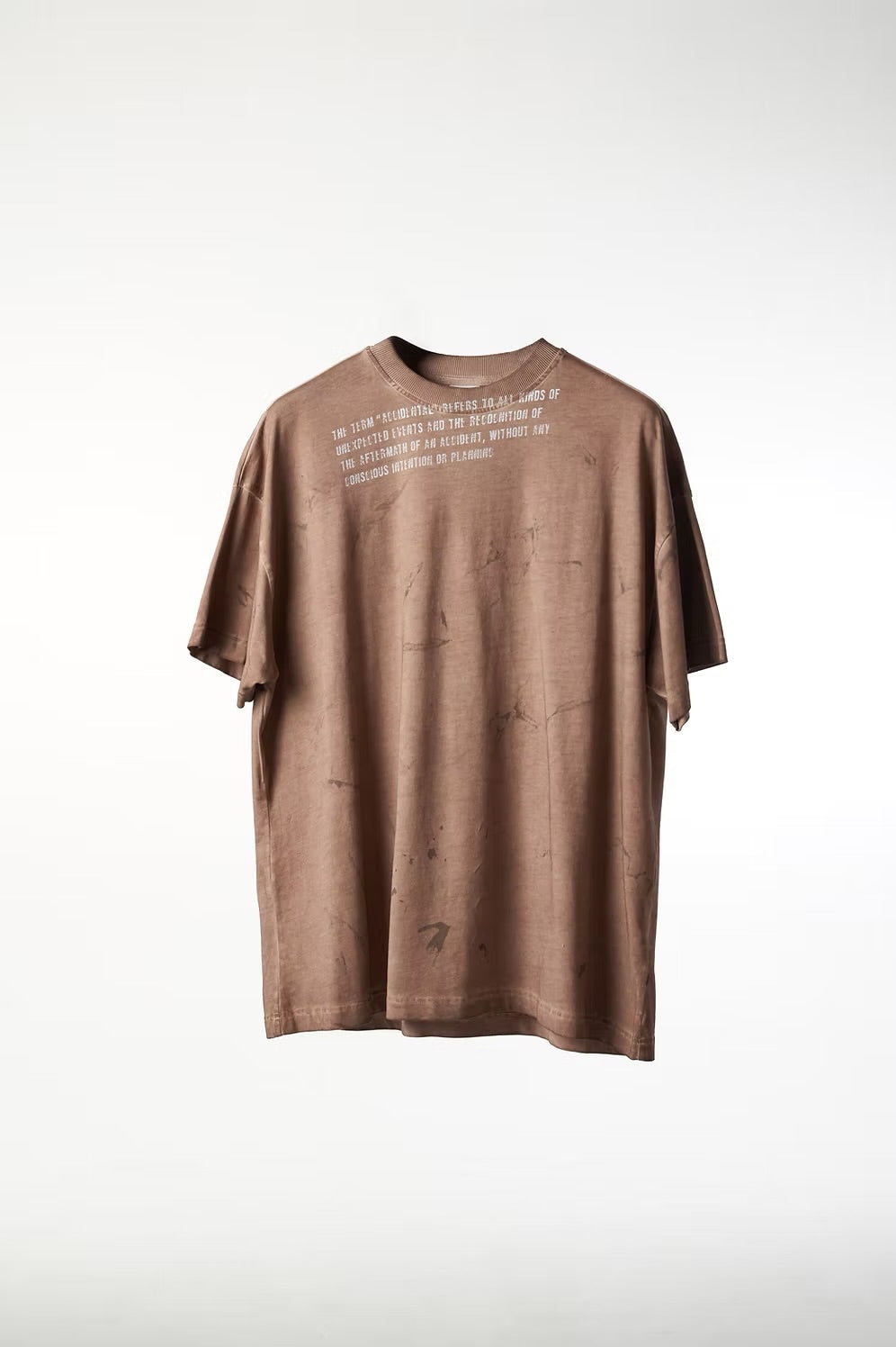 DOUBLE BACK DIRT T-Shirt Oversize