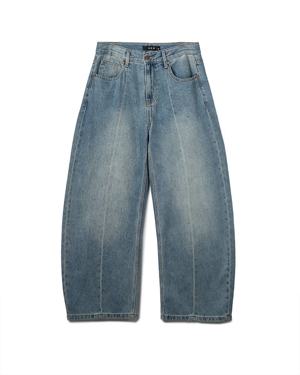 Vintage Seam Wide Jeans