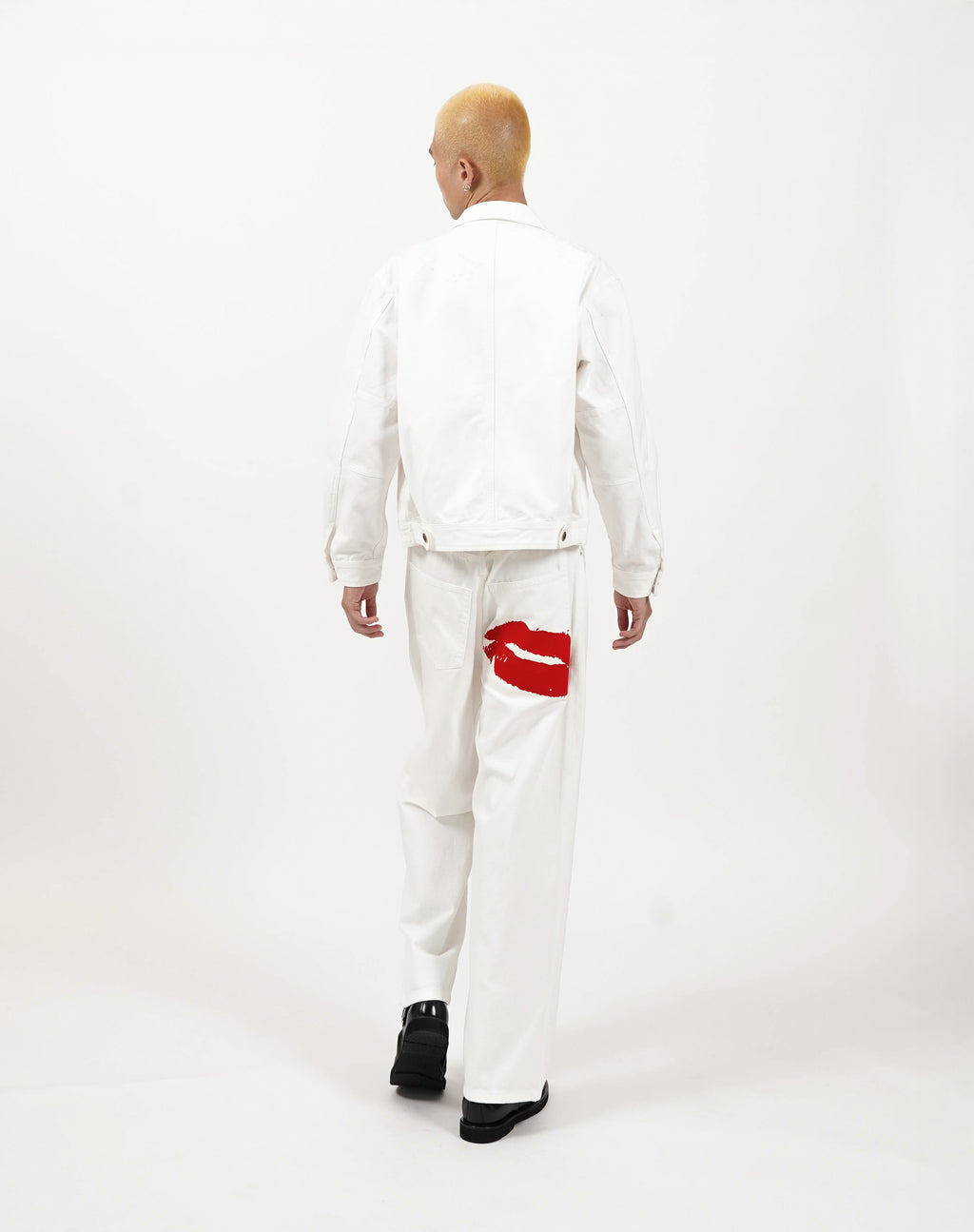 Kiss Graphic Denim Pants