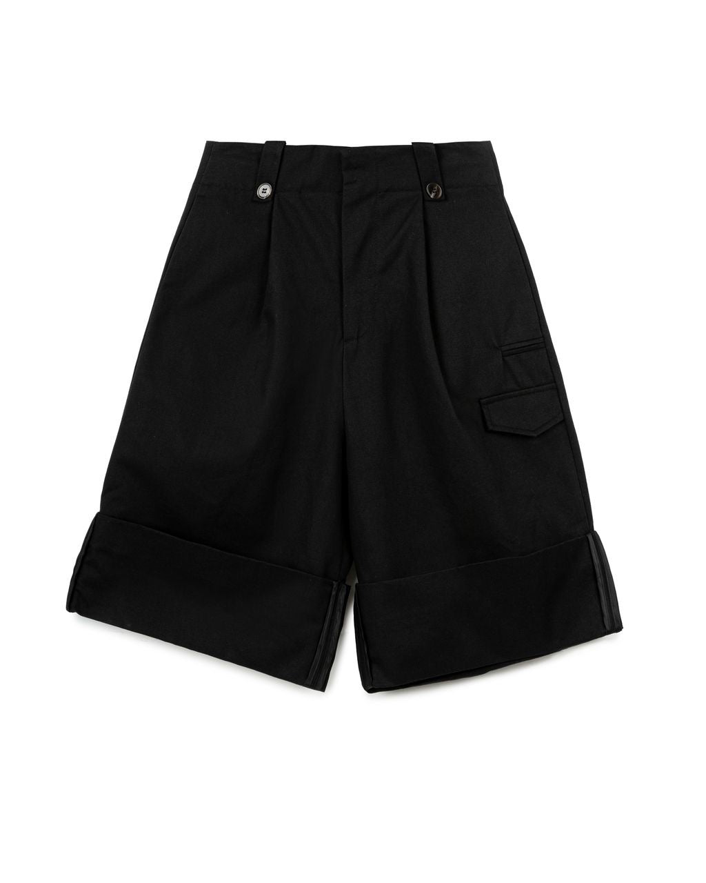 High-waist Cropped Jorts