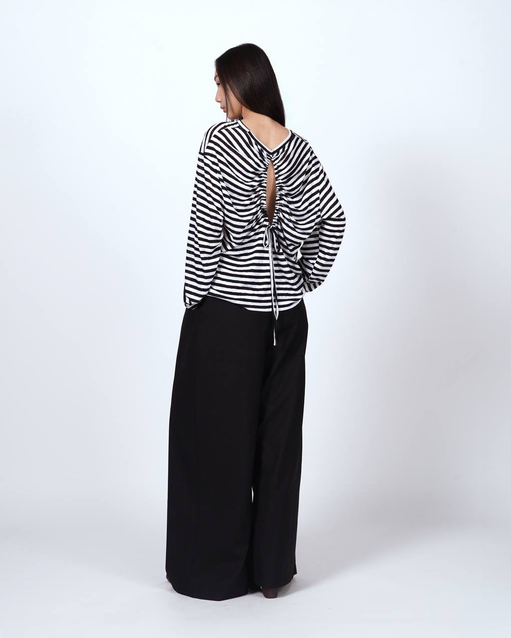 Cut Out Backless Top