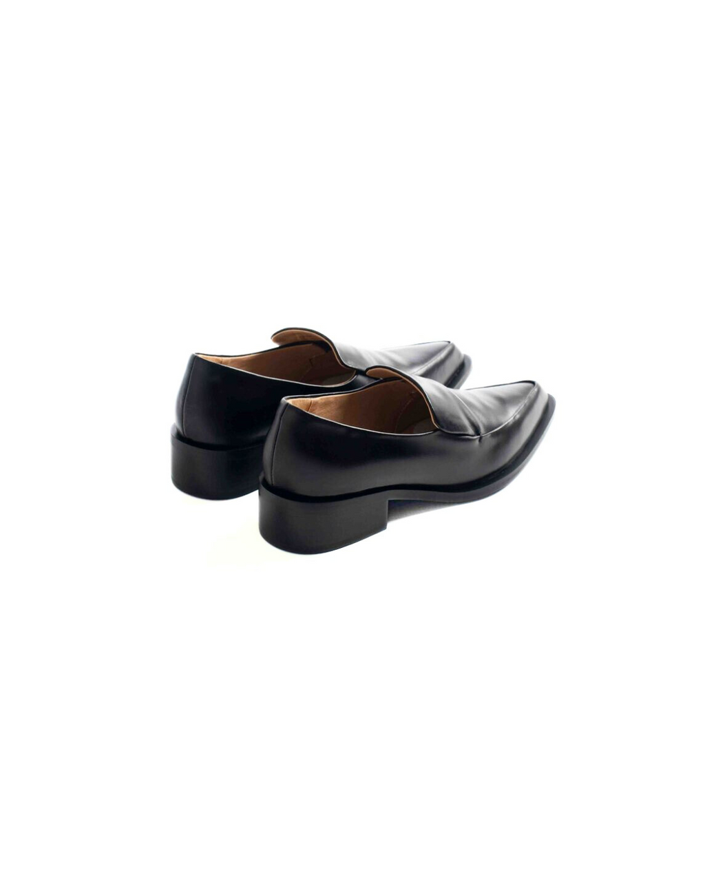 Pointed-Toe Leather Shoes
