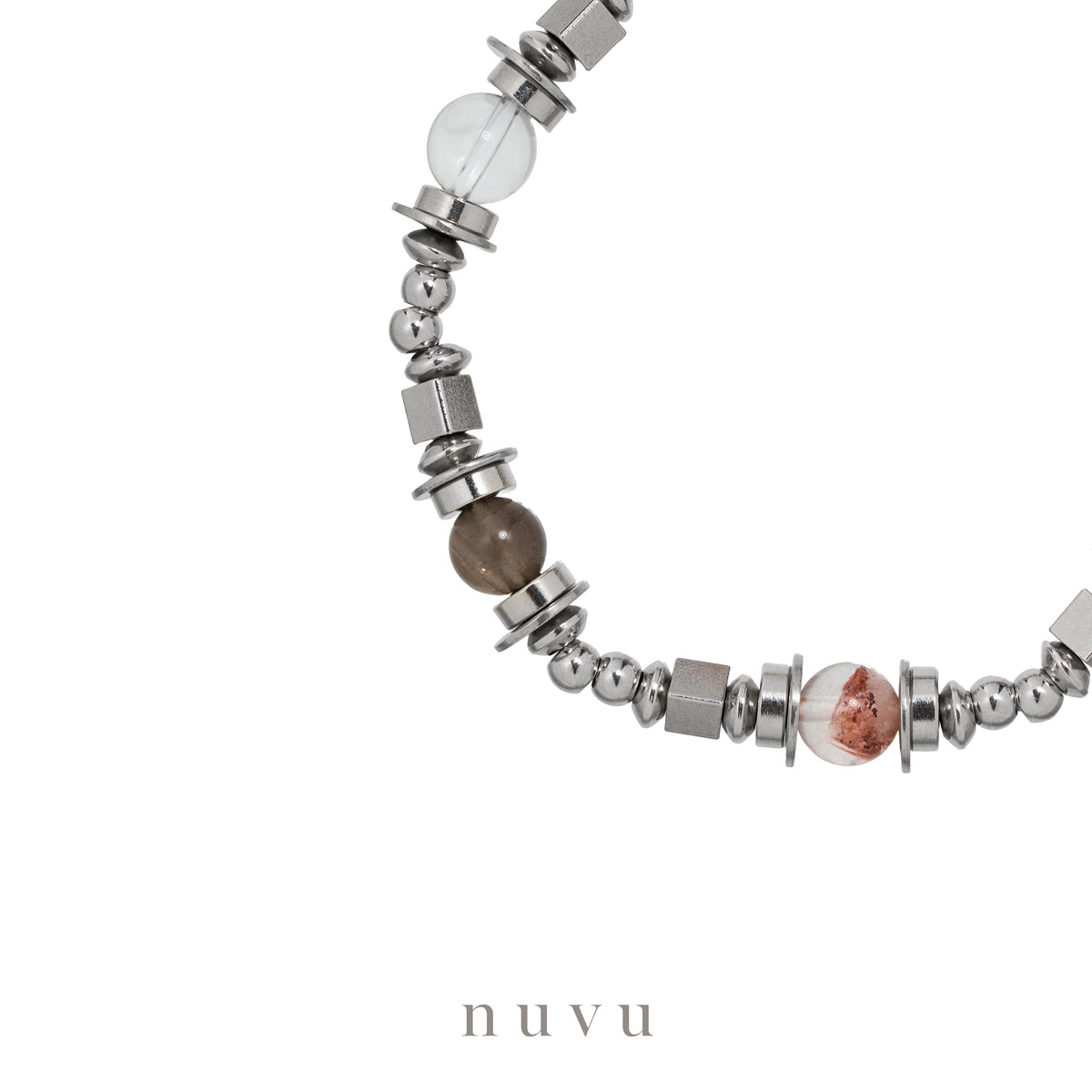 NUVU Pyramid Code Collection Bracelet