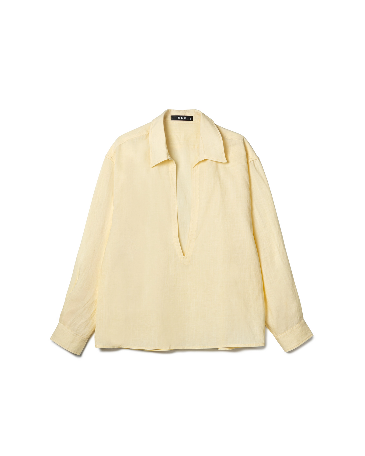 Relaxed V-Neck Shirt