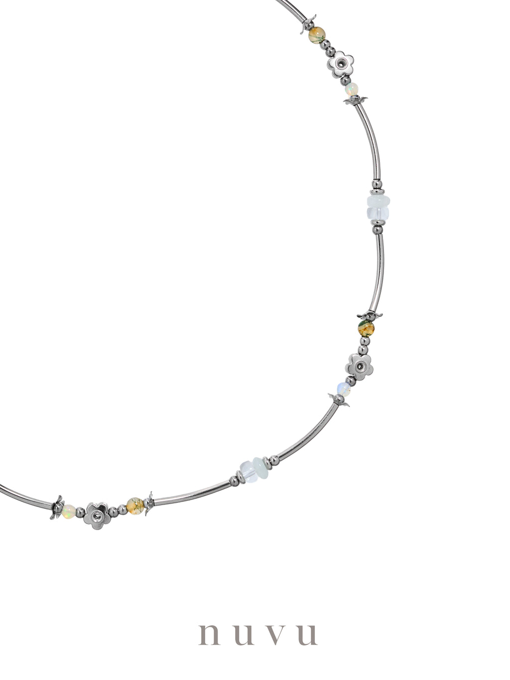 NUVU Voice of Flower Collection
Full Bloom
Necklace
40cm