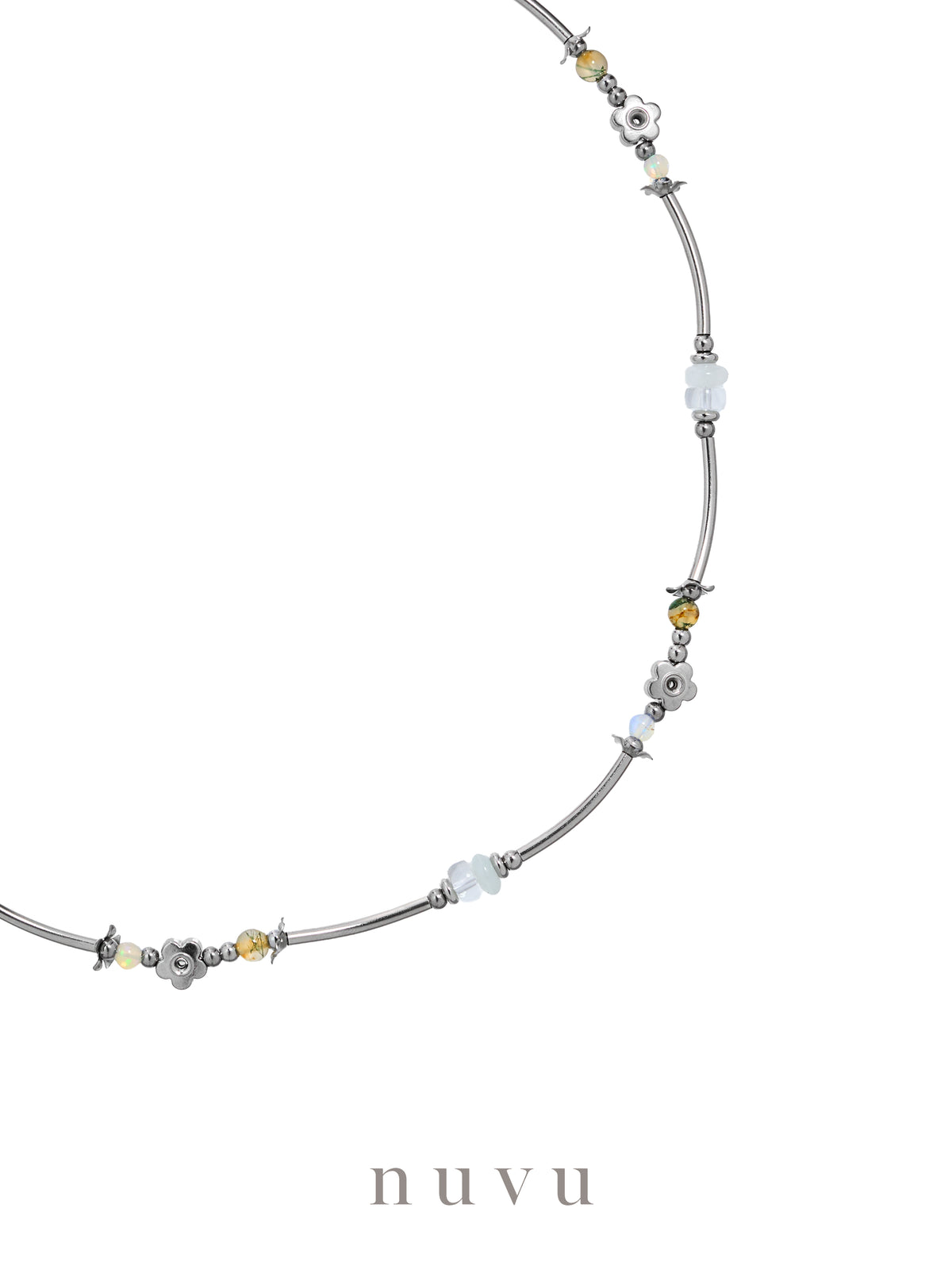NUVU Voice of Flower Collection
Full Bloom
Necklace
40cm