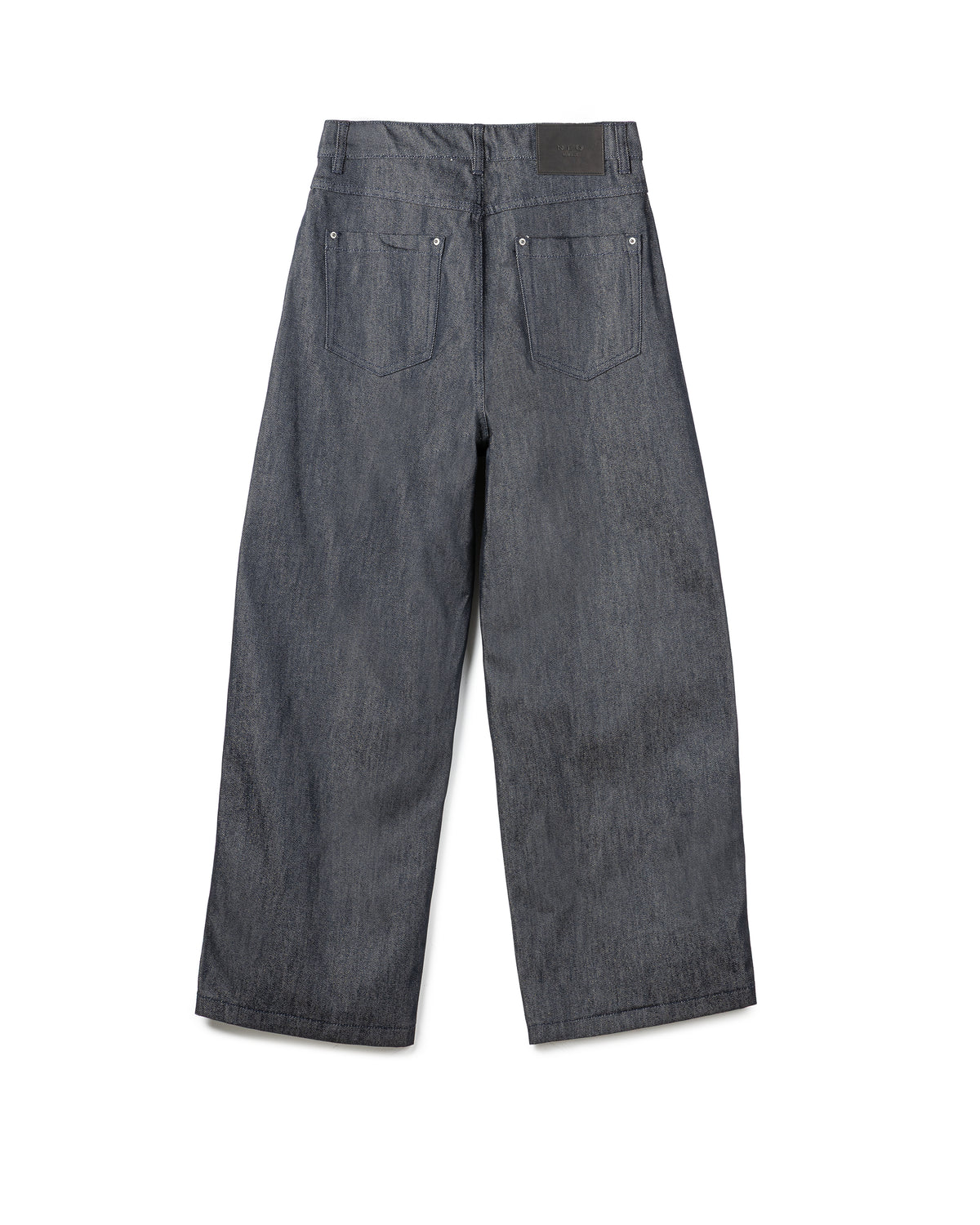 Wide Leg Seam Detail Jeans
