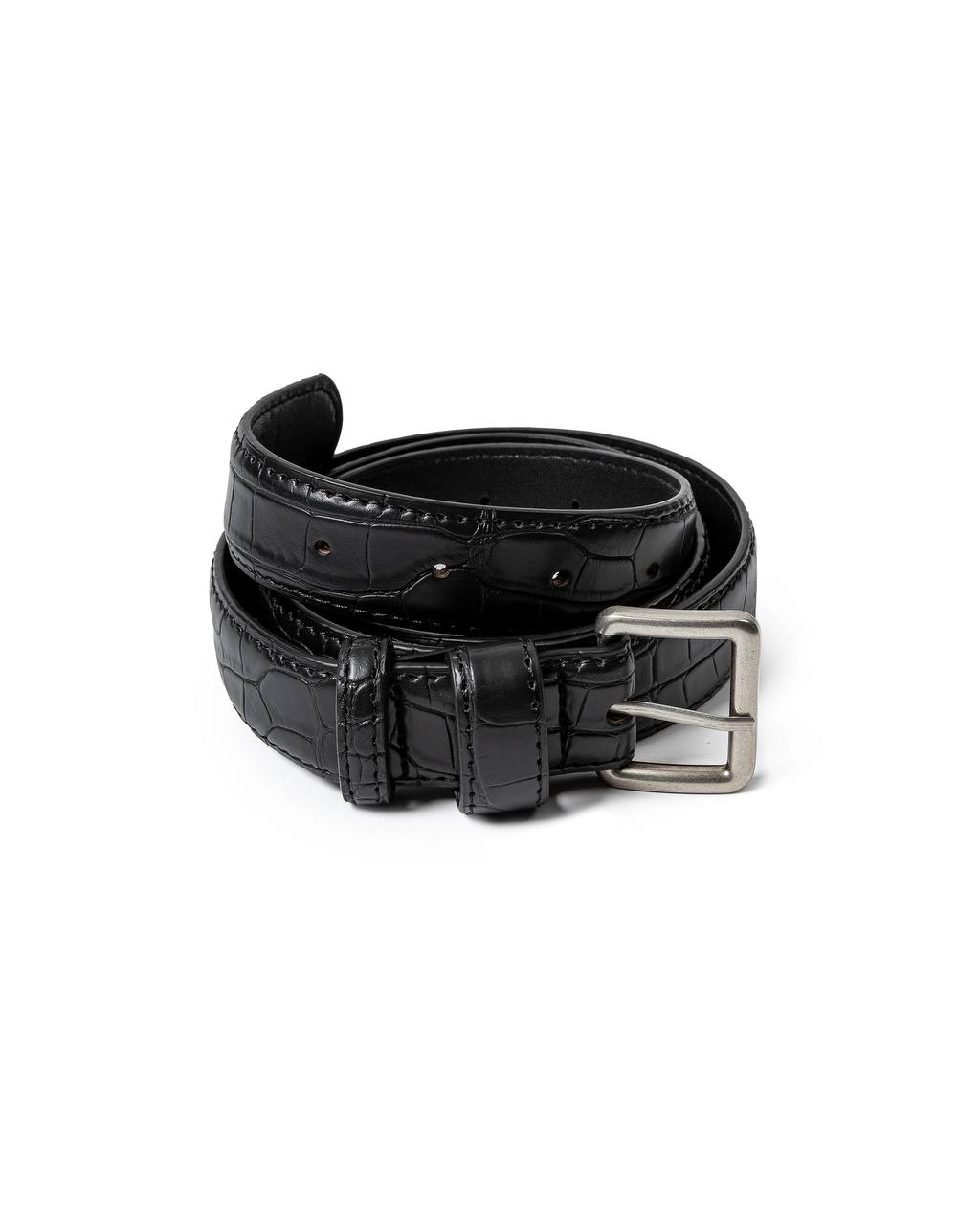 Embossed Leather Belt