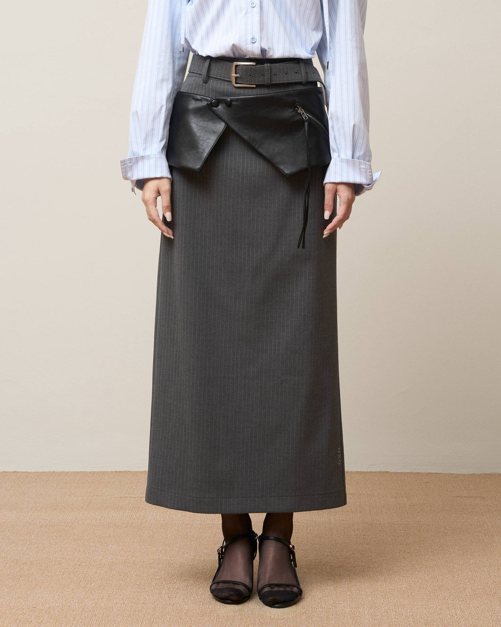 Vol.3 Ch.2 Tailored Pencil Skirt with Waist Belt