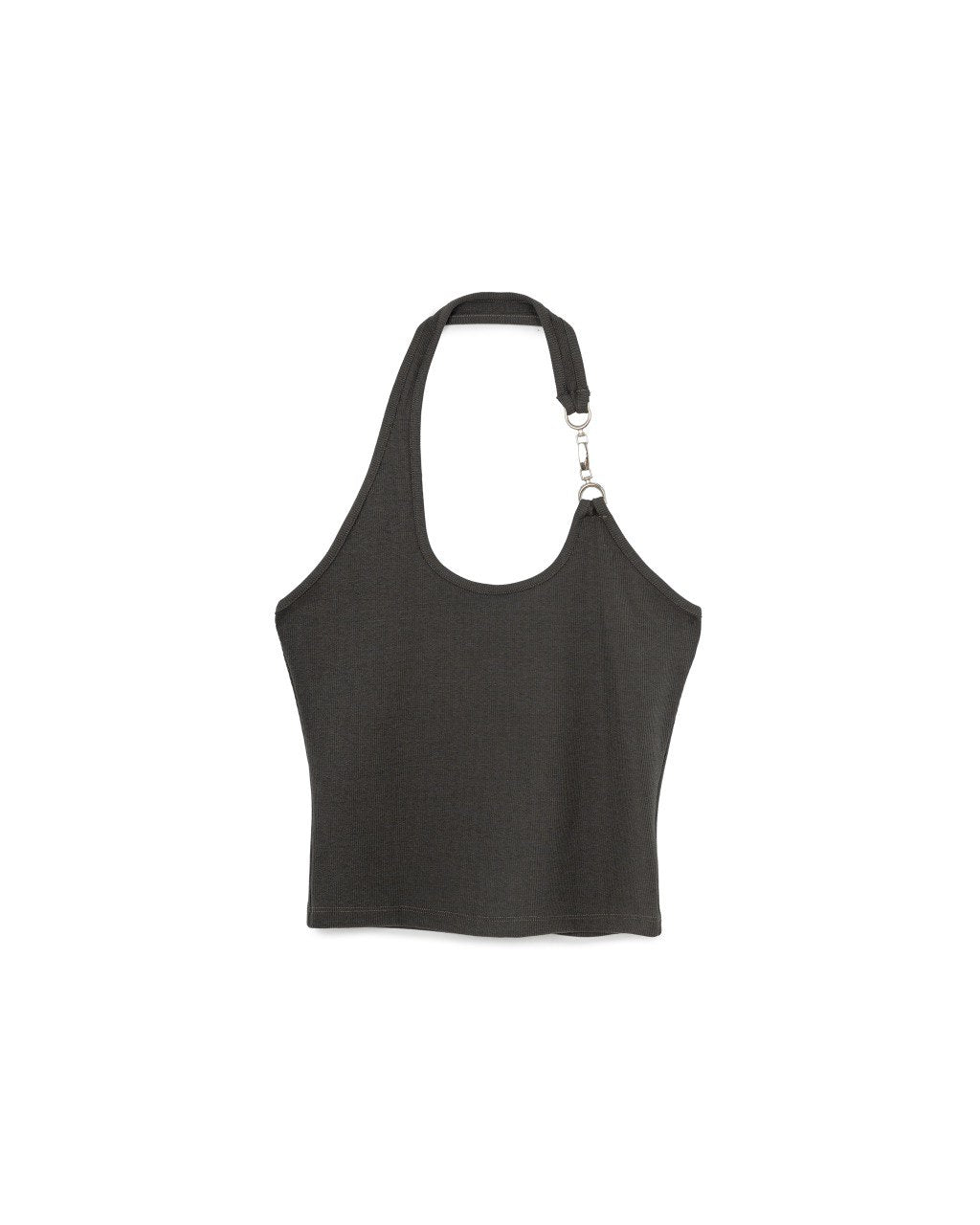 Asymmetric Buckle Strap Top