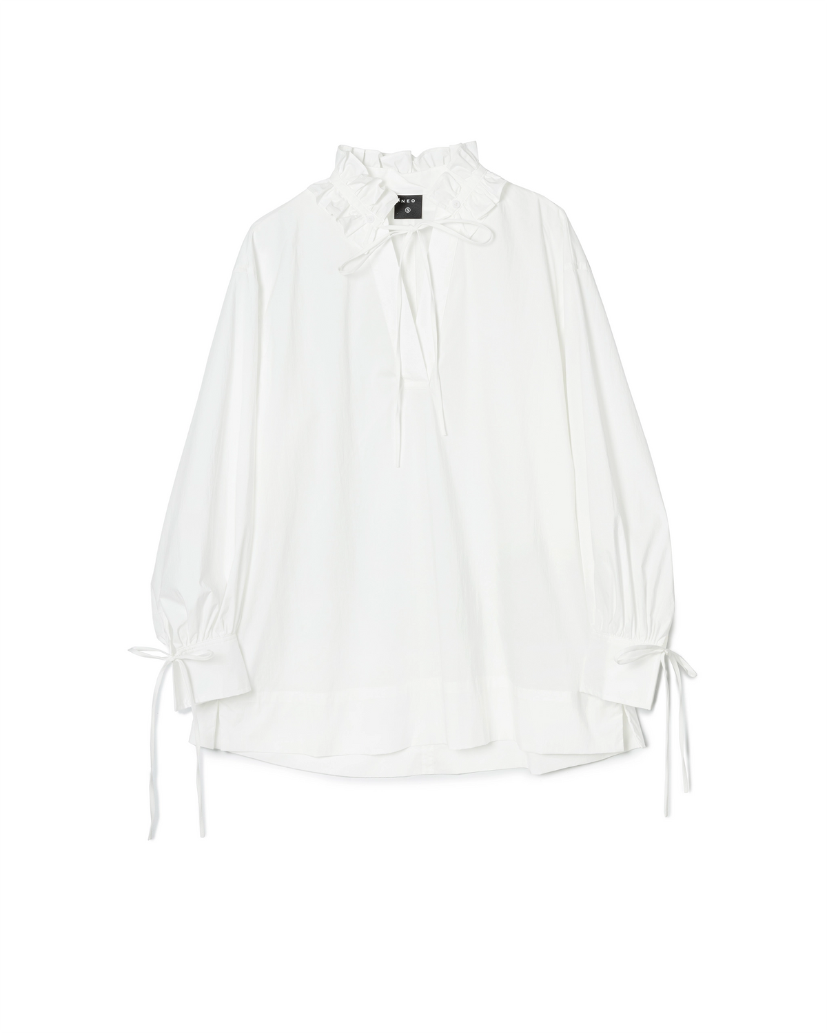 Ruffle Tie Blouse