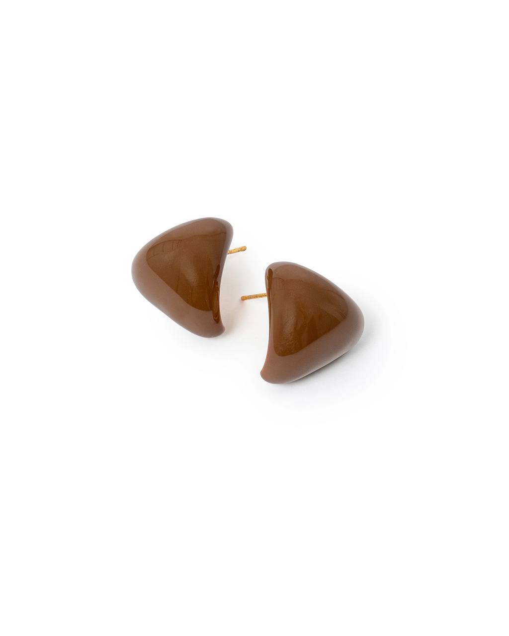 Minimal Triangle Stud Earrings
