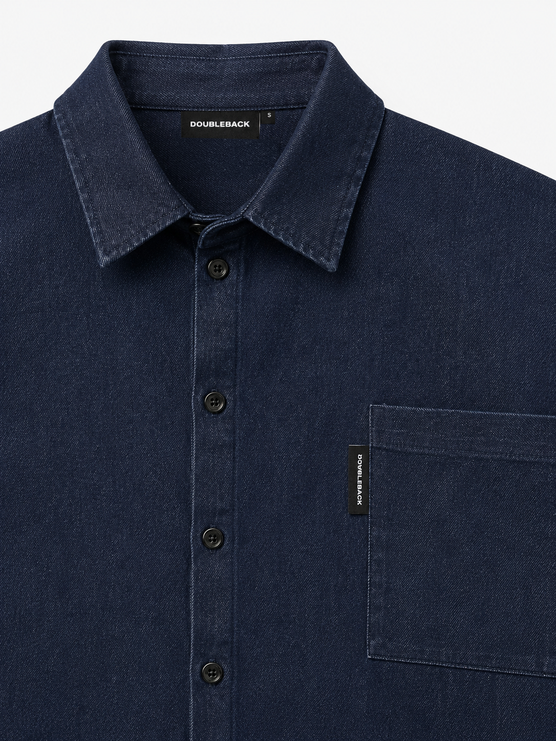 DOUBLEBACK Denim Twisted Shirt