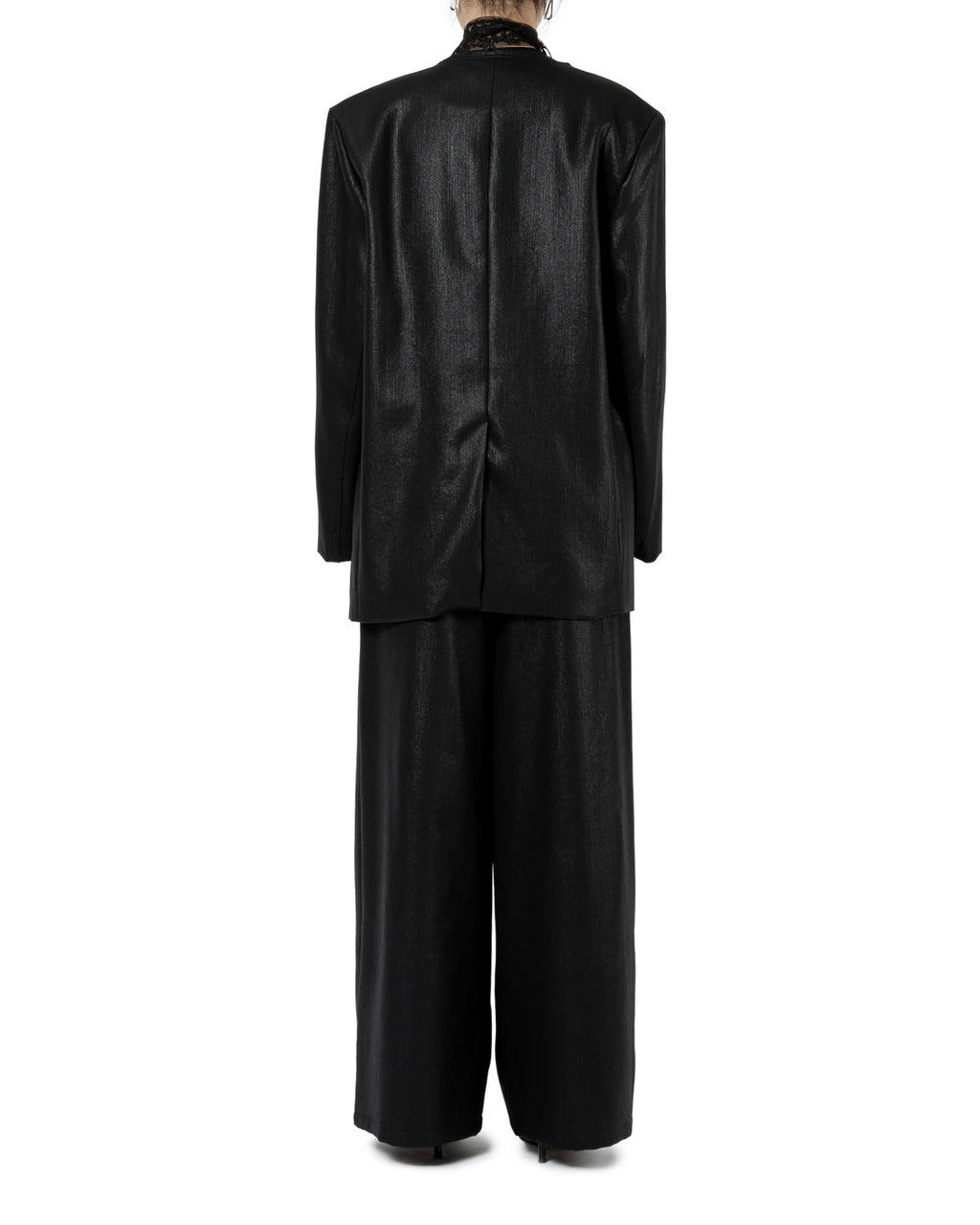 Sleek Single-Button Blazer