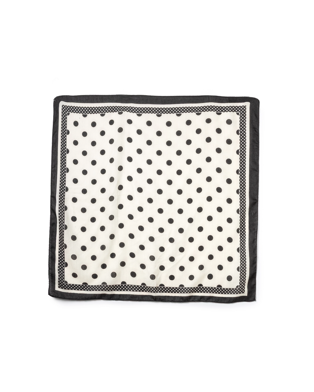 Polka-Dot Printed Scarf