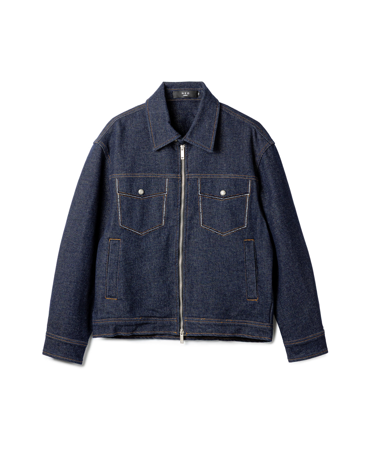 Classic Zipped Denim Jacket