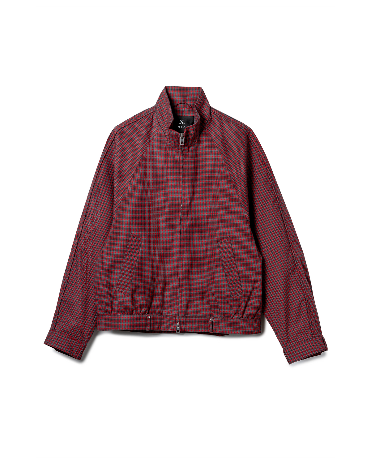 Check Half-Zip Jacket