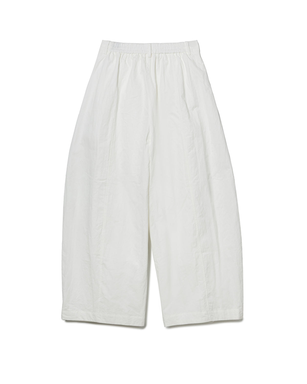 Relaxed Curved Drawstring Trousers