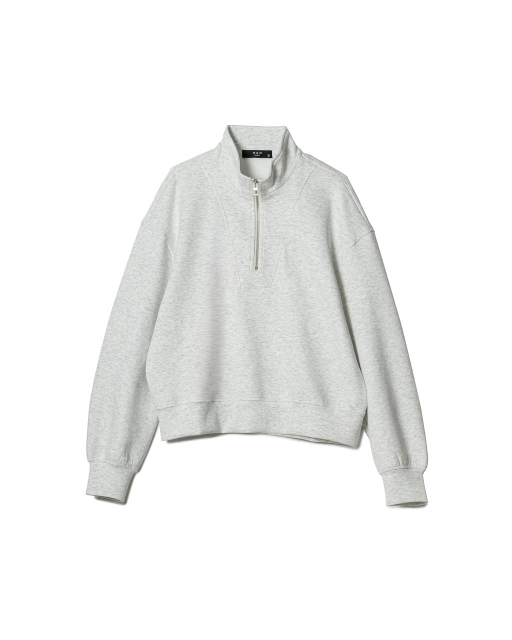 Zip Neck Sweatshirt