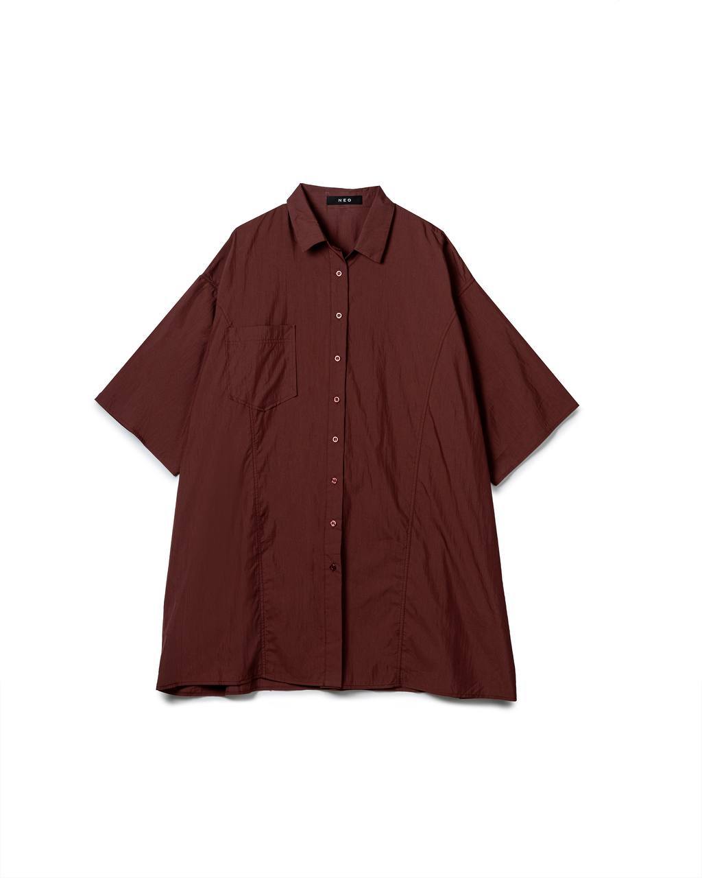 Flow Longline Shirt Dress
