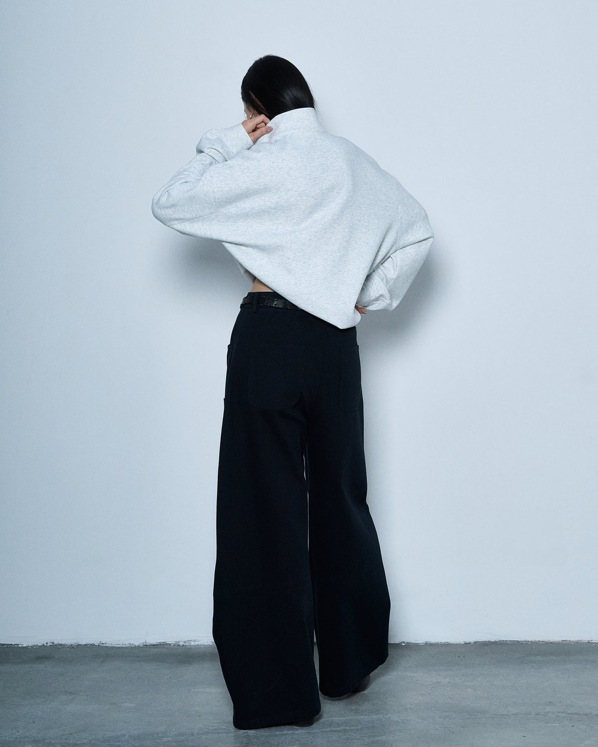 Zip Neck Sweatshirt