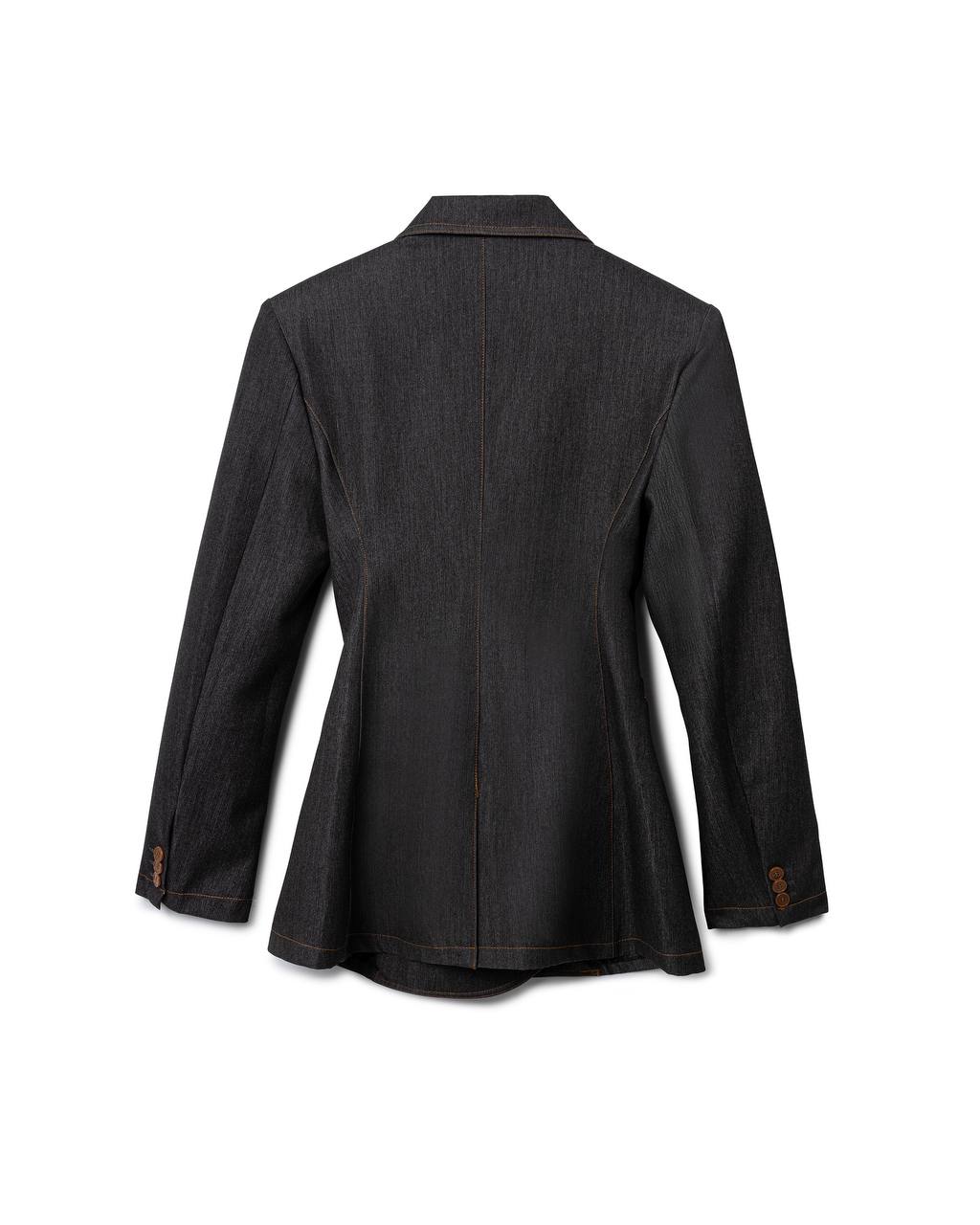 Asymmetric Wrap Tailored Blazer