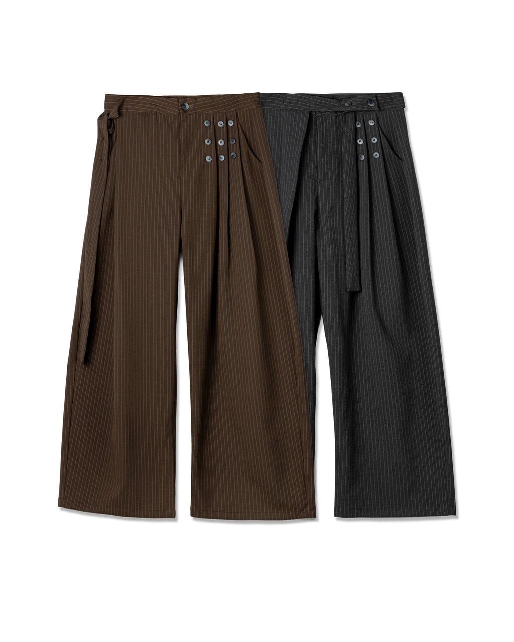 Tailored Pinstripe Trousers
