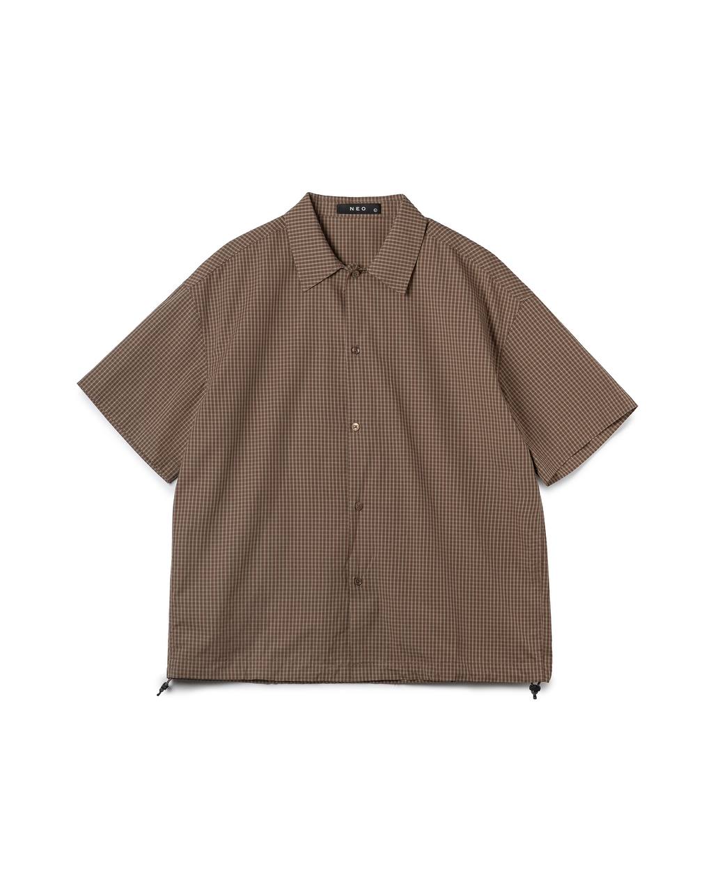 Checked Short-Sleeved Shirt